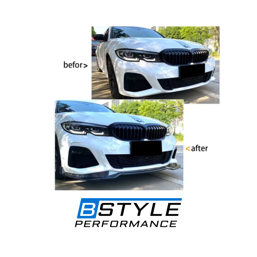 BMW 3 Series G20 MP Front Lip Bumper Splitter Conversion Kit