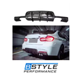 BMW 3 Series F30 2012‑2018 PH Style Rear Diffuser Carbon Fiber