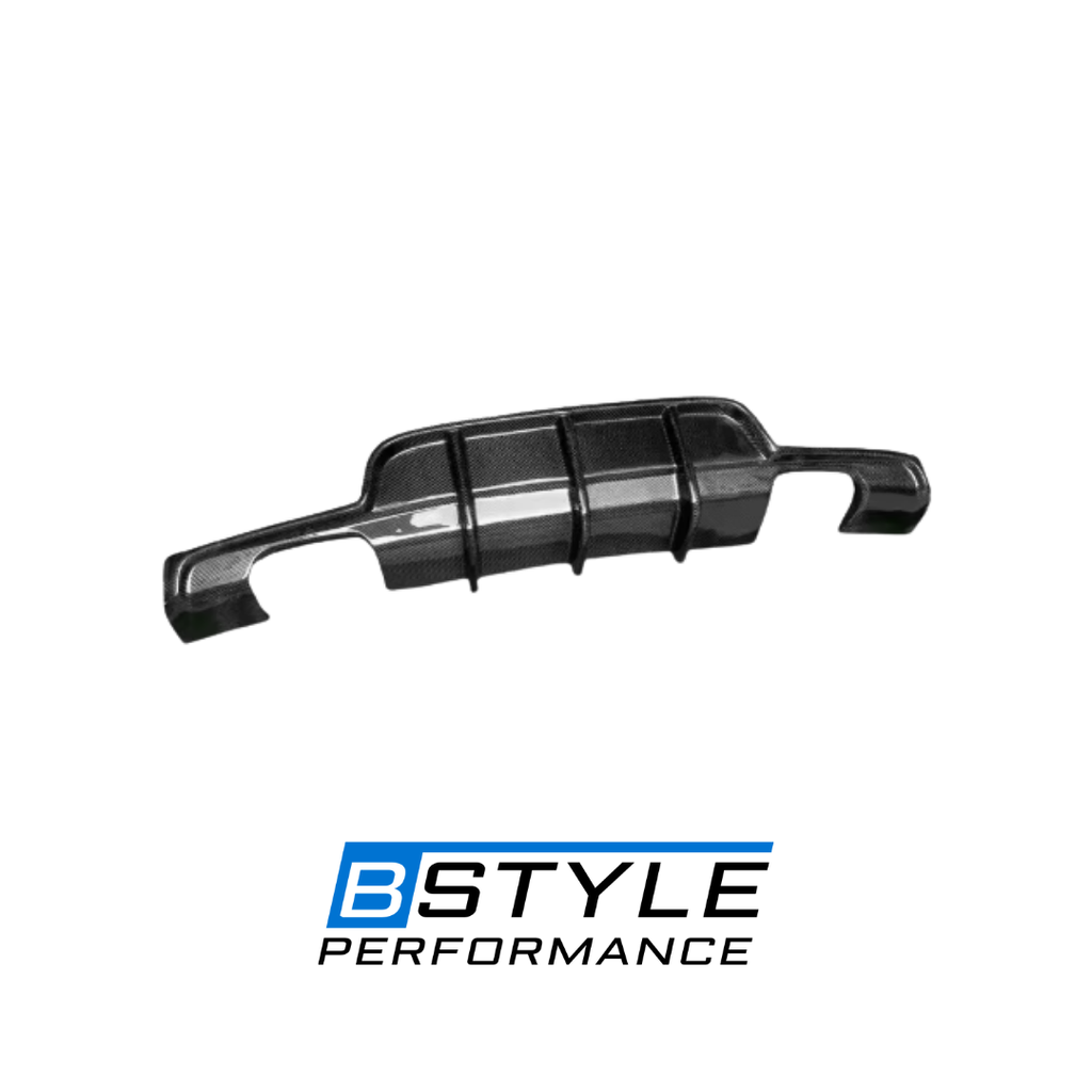 BMW 3 Series F30 2012‑2018 PH Style Rear Diffuser Carbon Fiber