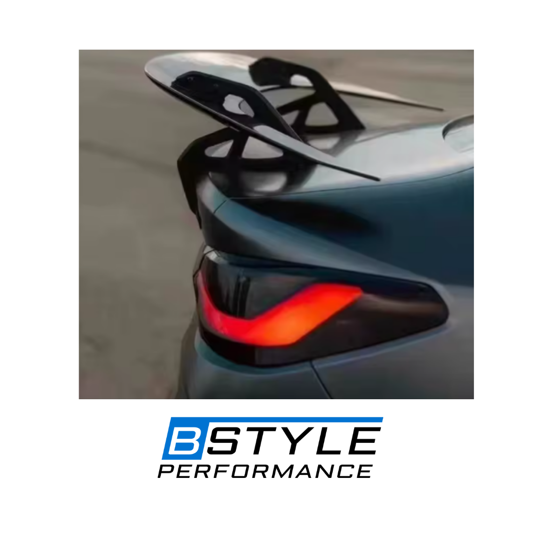 For BMW M3 G80 / M4 G82 AD R2 Style Carbon Fiber Big GT Wing / Spoiler - Adjustable Large Rear Wing for M3/M4 Competition Models