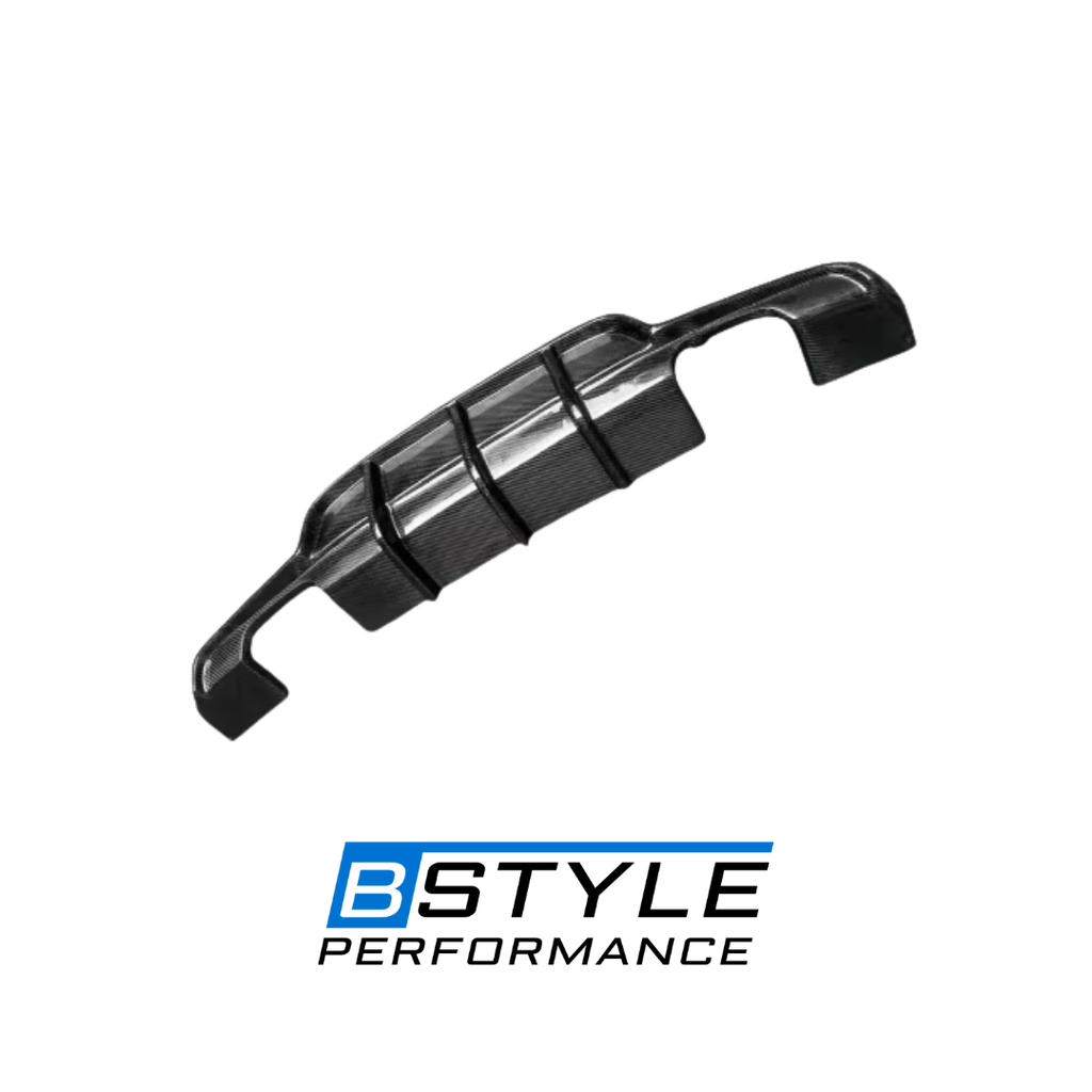 BMW 3 Series F30 2012‑2018 PH Style Rear Diffuser Carbon Fiber