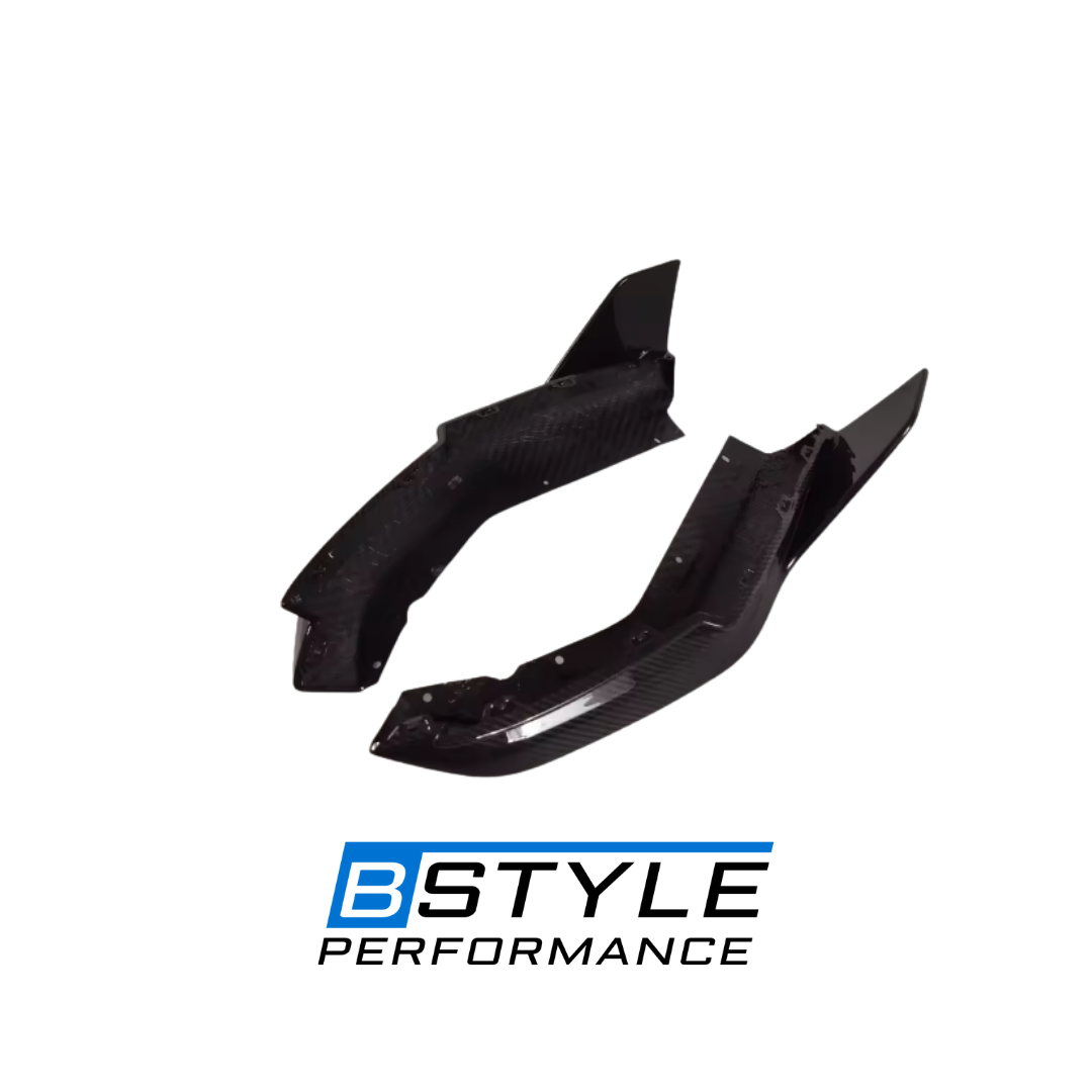 BMW G80 M3 MP Style Dry Carbon Fiber Rear Lip Corner Protector