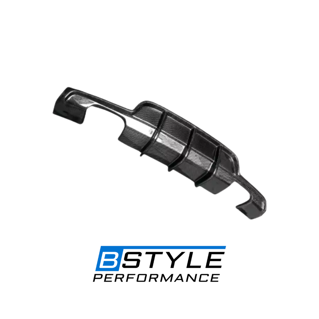 BMW 3 Series F30 2012‑2018 PH Style Rear Diffuser Carbon Fiber