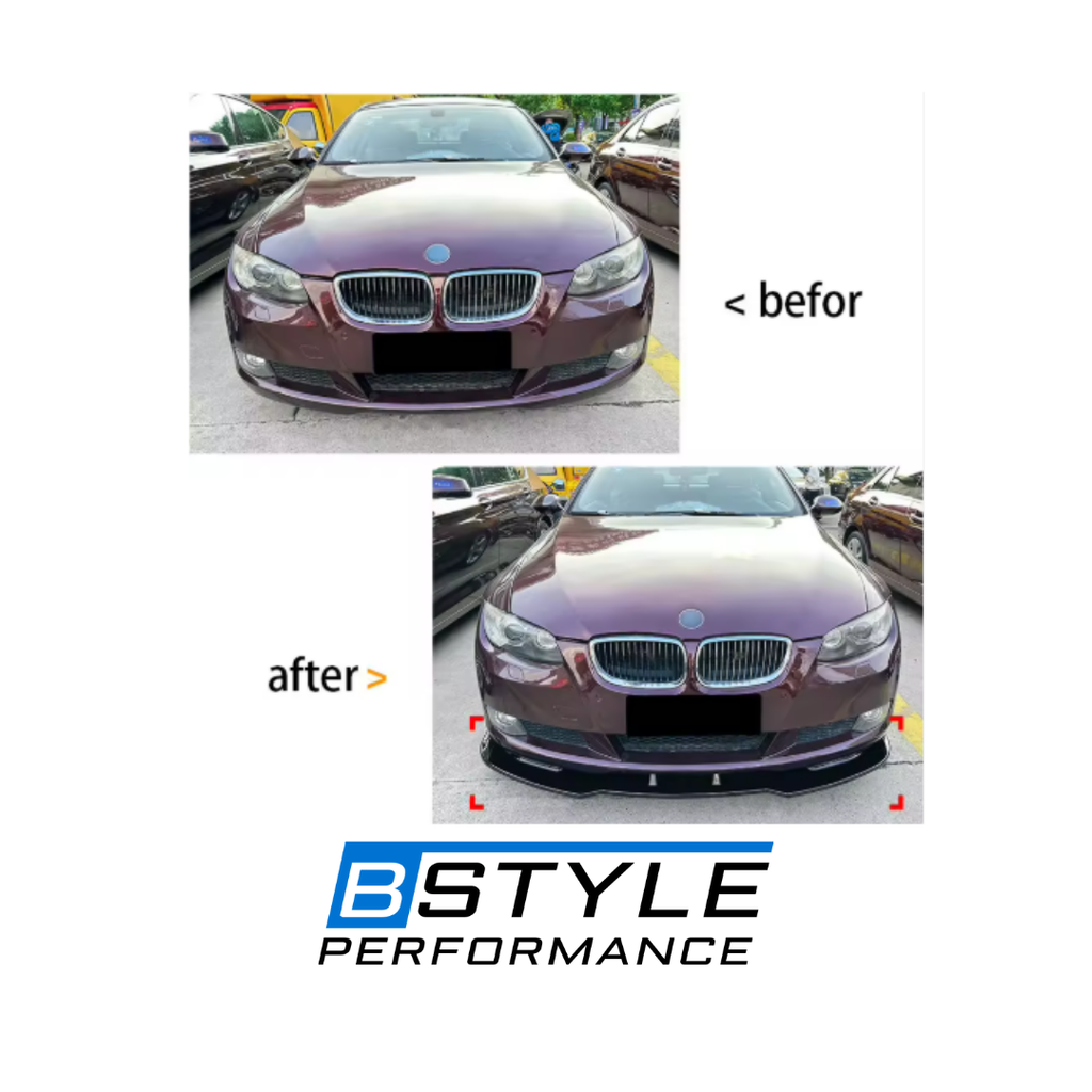 BMW 3 Series E92/E93 M Sport Front Bumper Lip Splitter Kit