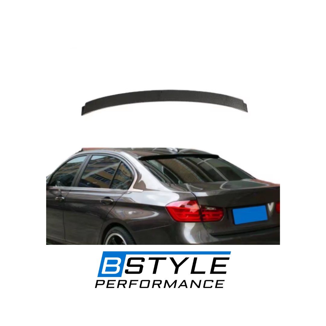 BMW 3 Series F30 / F80 M3 Carbon Fiber Roof Wing & Trunk Spoiler Conversion Kit