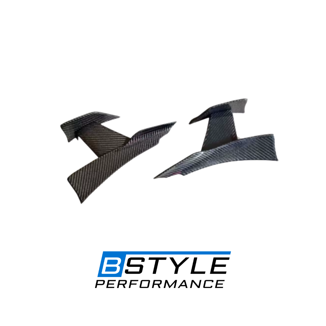 BMW M3 F80 / M4 F82 MAD Style Carbon Fiber Front Canards