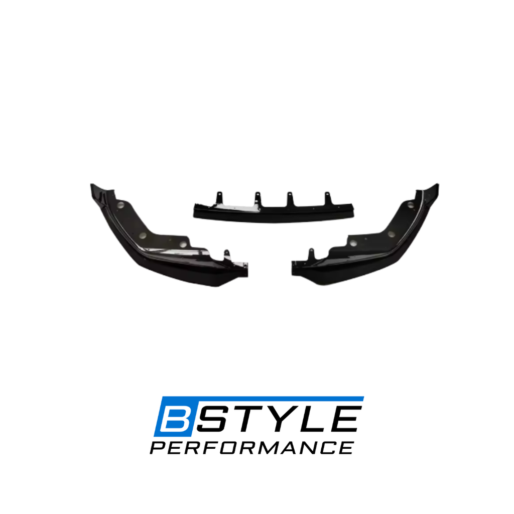 BMW 3 Series G20 Pre MP Style Glossy Black Front Lip 2020-2022