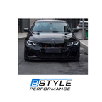 BMW 3 Series G20 Pre MP Style Glossy Black Front Lip 2020-2022