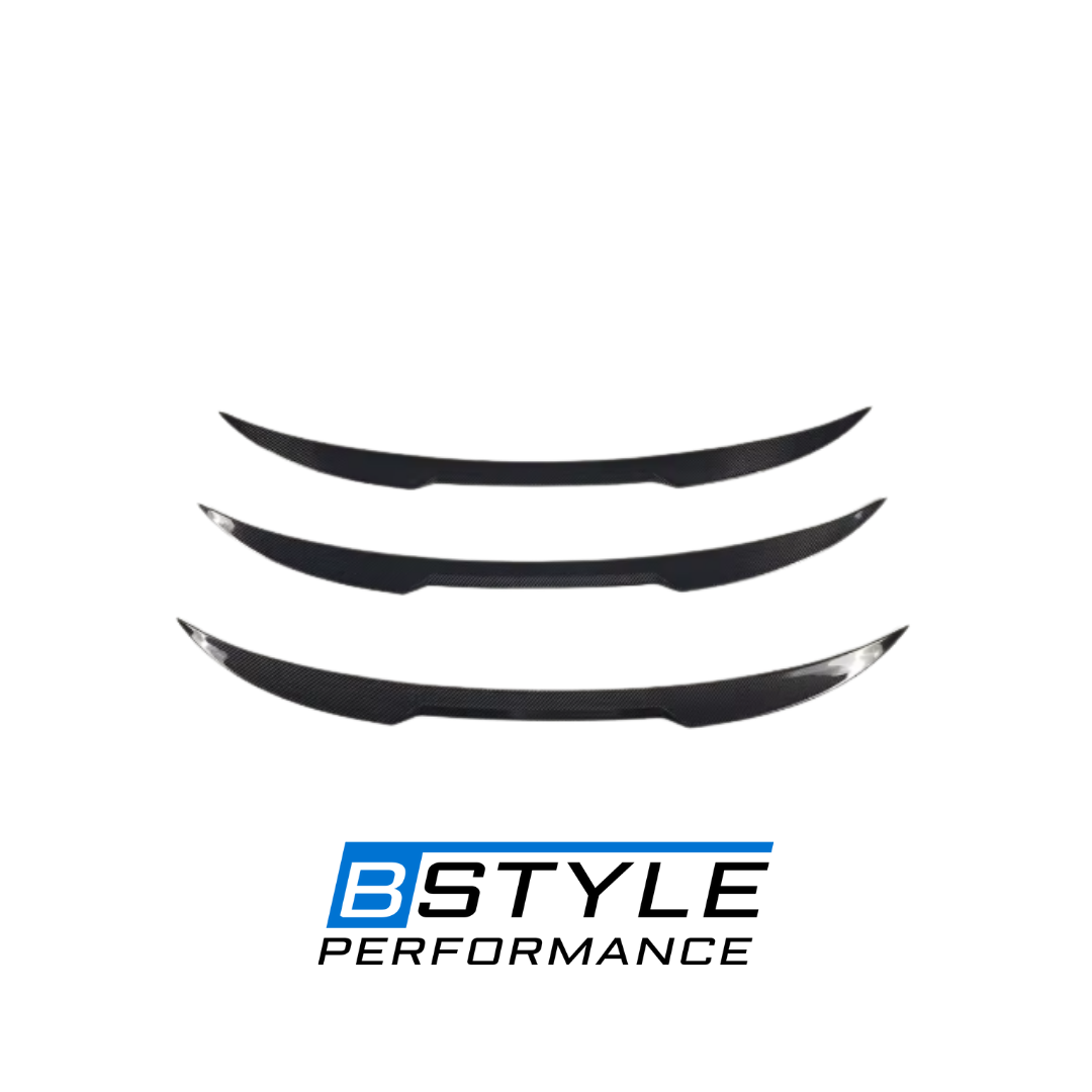 BMW 3 Series G21 G81 M3 Touring Blade Style Real Carbon Fiber Roof Spoiler