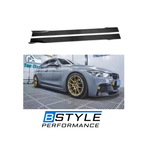 BMW 3 Series F30 Carbon Fiber Side Skirt Conversion Kit