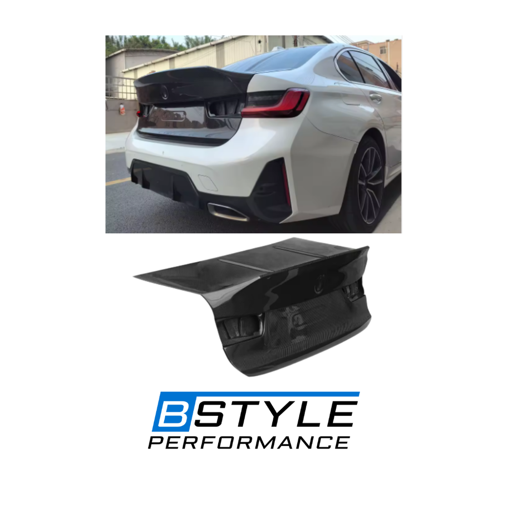 BMW G20 G80 M3 CSL-Style Carbon Fiber Rear Trunk Lid