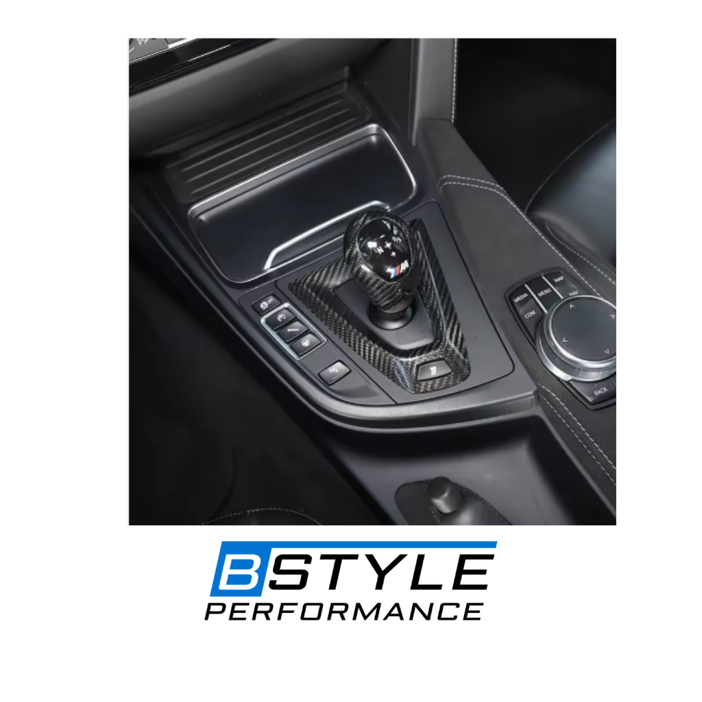 BMW M3 F80 / M4 F82 Real Carbon Fiber Center Console Button Frame