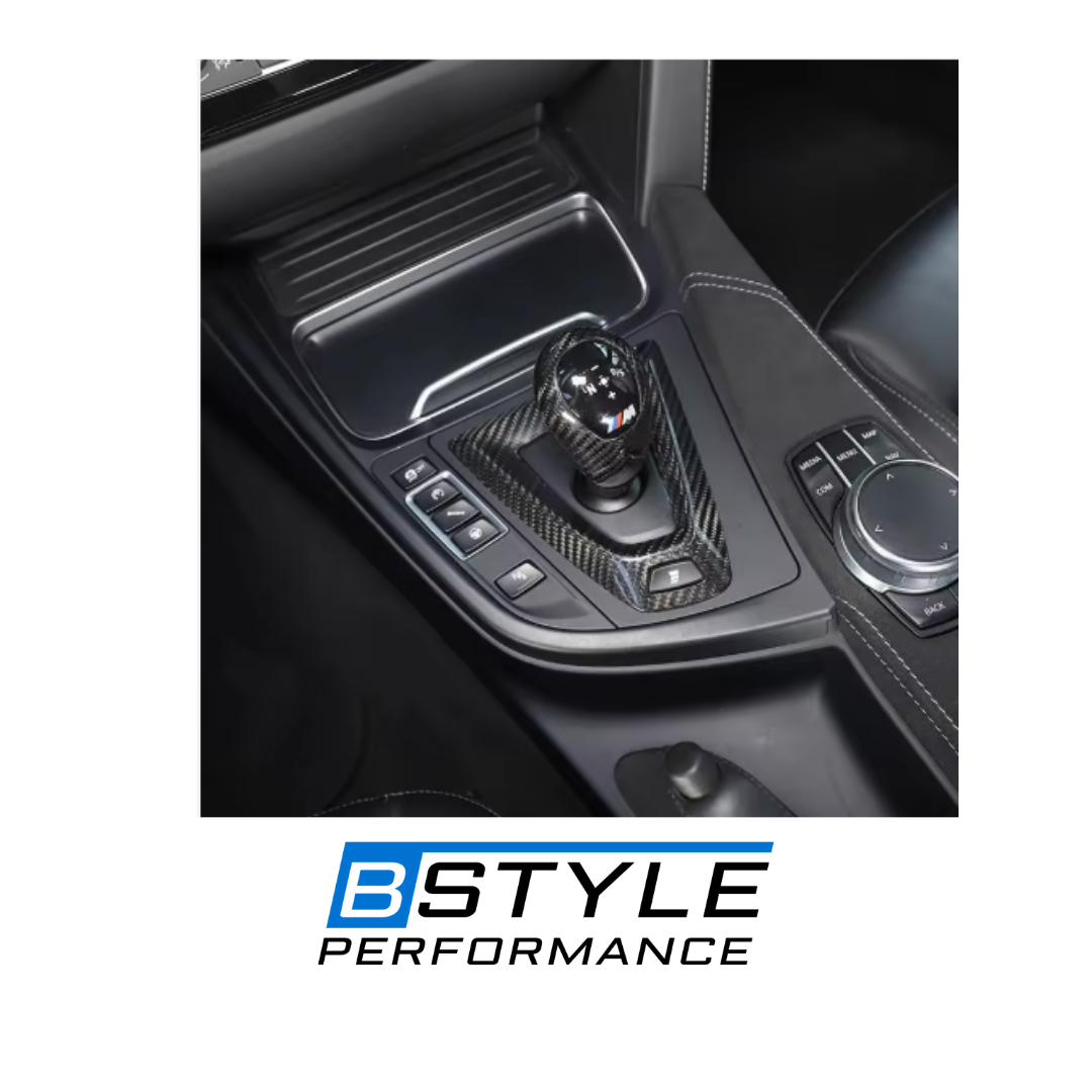 BMW M3 F80 / M4 F82 Real Carbon Fiber Center Console Button Frame