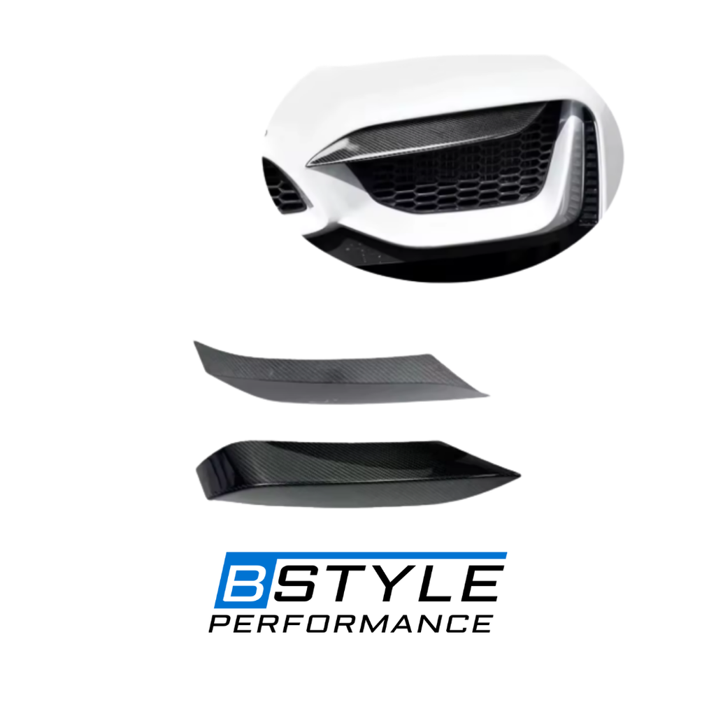 BMW M3 F80 / M4 F82 F83 Rear Carbon Fiber Front Lip Upper Part
