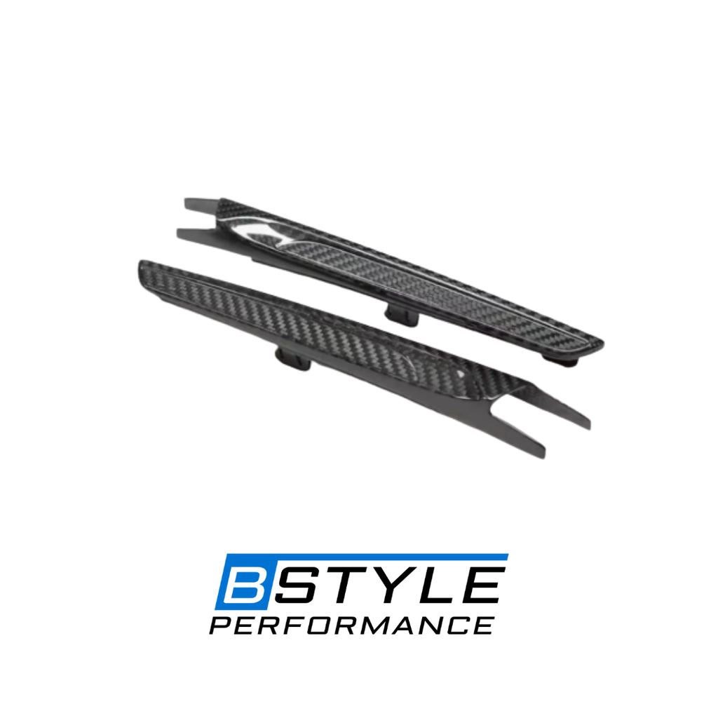 BMW M3 F80 M4 F82 F83 Dry Carbon Fiber Replacement Fender Vent Trims