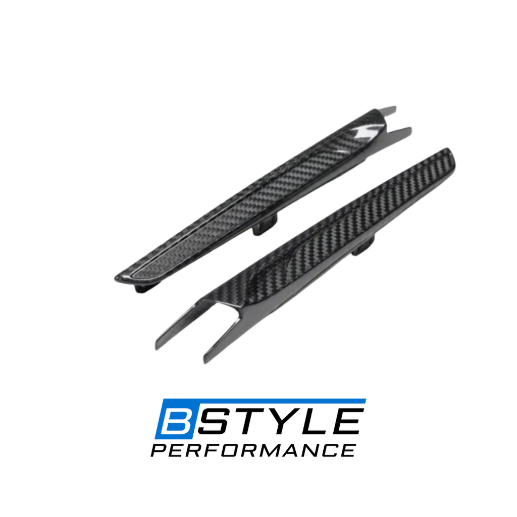 BMW M3 F80 M4 F82 F83 Dry Carbon Fiber Replacement Fender Vent Trims