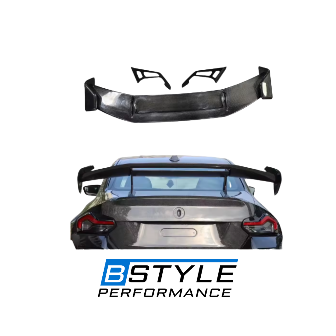 BMW G80 M3 G82 M4 G87 M2 Carbon Fiber Rear Trunk Spoiler Wing