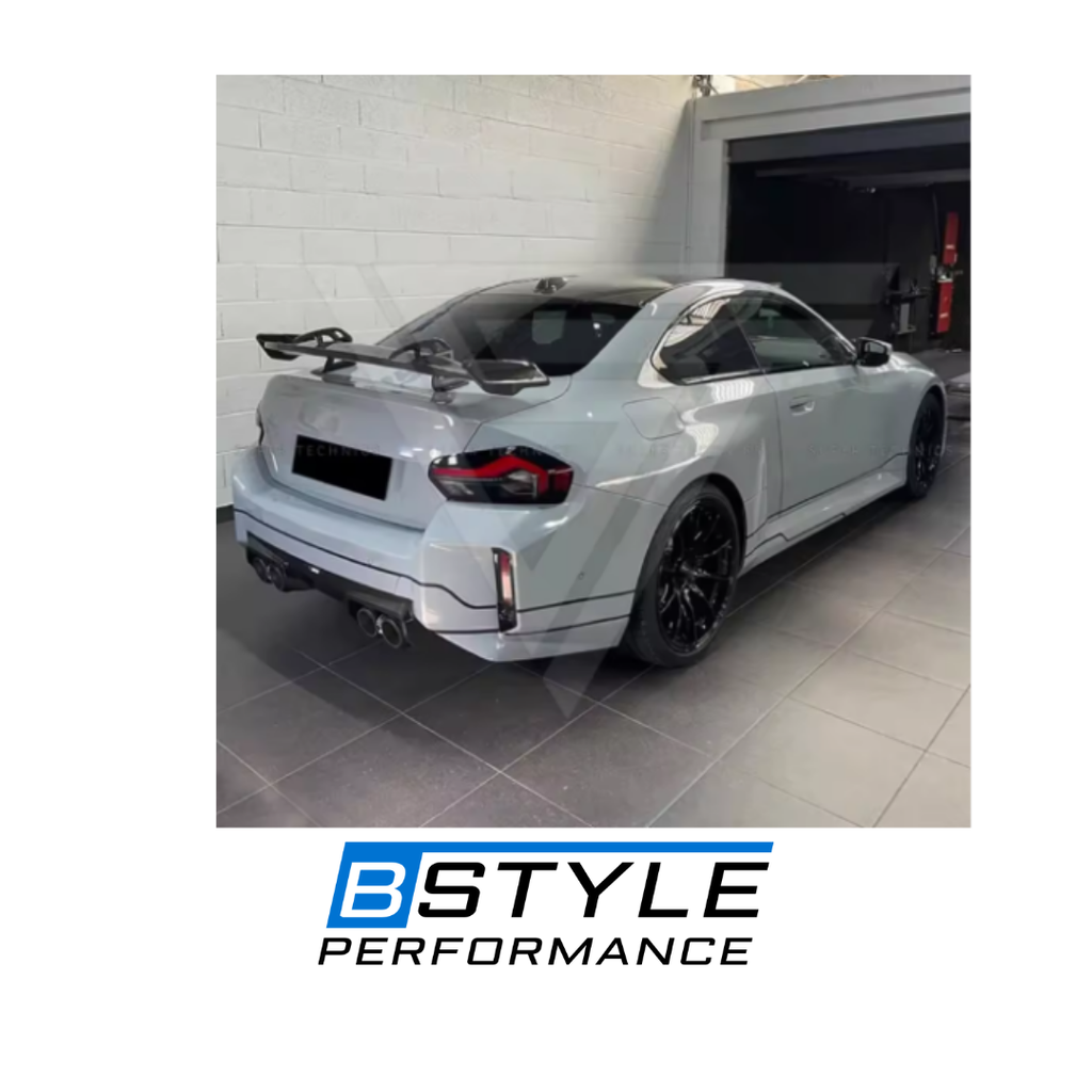 BMW G80 M3 G82 M4 G87 M2 Carbon Fiber Rear Trunk Spoiler Wing