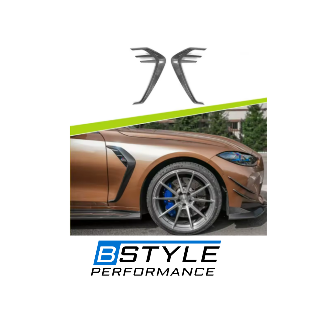 BMW M4 G82 CFA Style Dry Carbon Fiber Side Fender Winglets