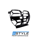 BMW G80 M3 G82 G83 M4 CSL-Style Gloss Black Front Kidney Grille