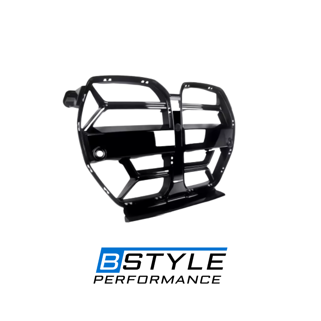 BMW G80 M3 G82 G83 M4 CSL-Style Gloss Black Front Kidney Grille