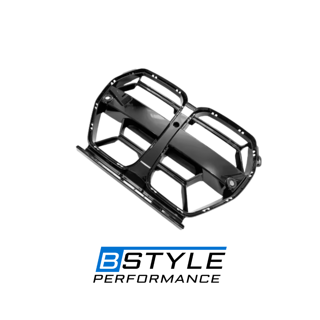 BMW G80 M3 G82 G83 M4 CSL-Style Gloss Black Front Kidney Grille