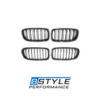 BMW 3 Series F30 F31 F35 Carbon Fiber Front Kidney Grille Conversion Kit