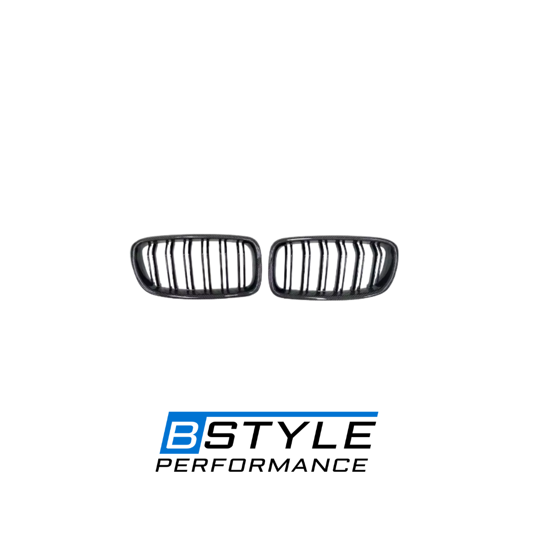 BMW 3 Series F30 F31 F35 Carbon Fiber Front Kidney Grille Conversion Kit