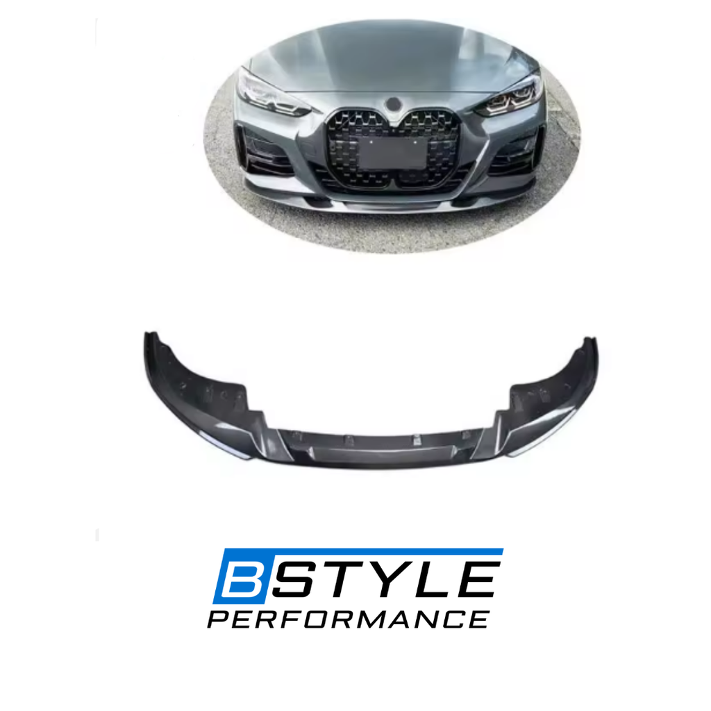 BMW 4 Series G22/G23/G26 3D Style Carbon Fiber Front Lip Splitter