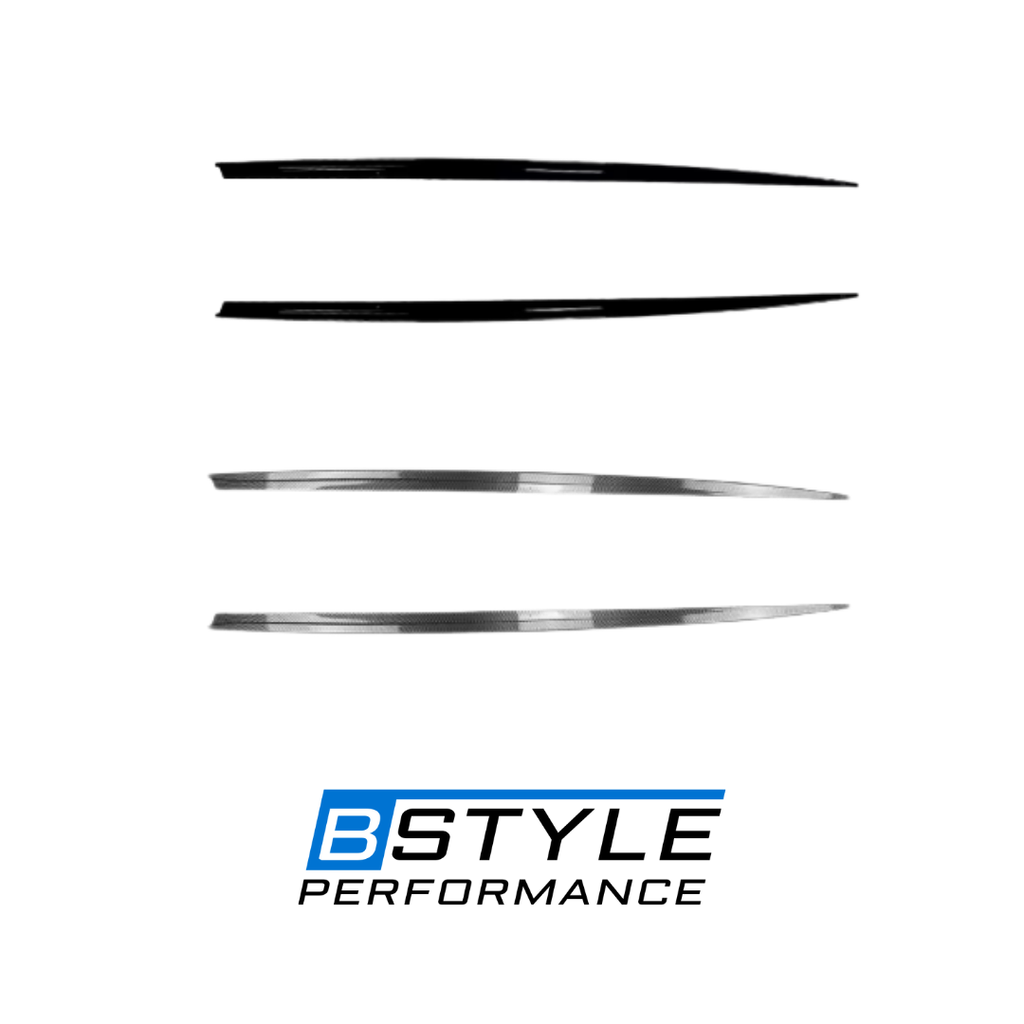 BMW 3 Series F30 (2013-2019) MP-Style Gloss Black Side Skirts