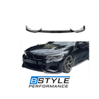 BMW 3 Series G20 Carbon Fiber Front Bumper Lip Splitter