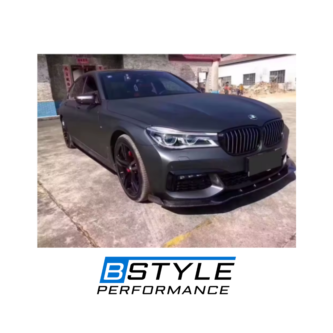 BMW 7 Series G11/G12 M Sport Carbon Fiber Front Bumper Lip