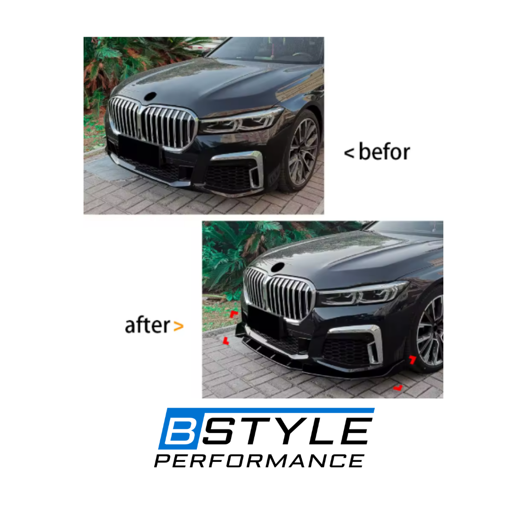 BMW 7 Series G11 G12 Front Bumper Lip Splitter M Sport