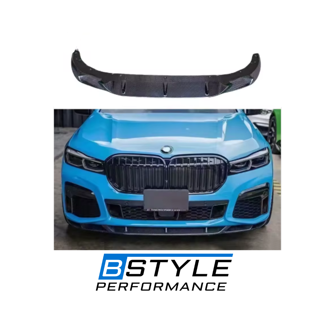 BMW 7 Series G11 G12 Carbon Fiber Front Bumper Lip