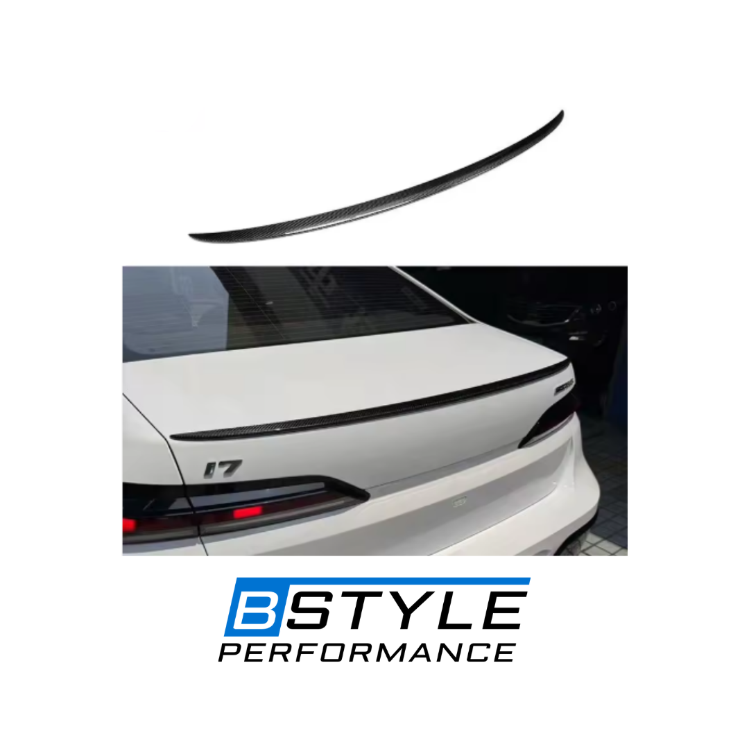 BMW 7 Series G70 i7 MP Style Carbon Fiber Rear Wing Spoiler
