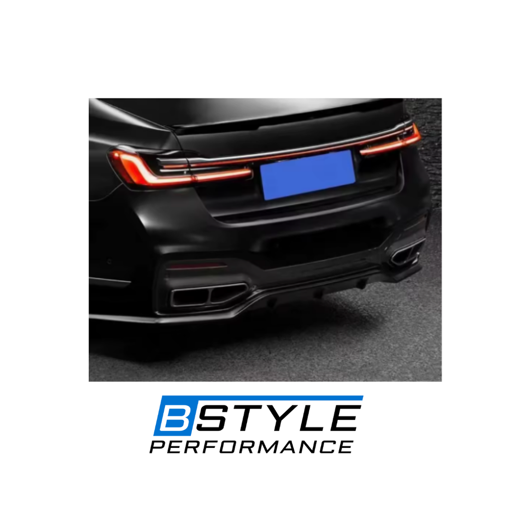 BMW 7 Series G11 G12 Rear Bumper Diffuser Conversion Kit