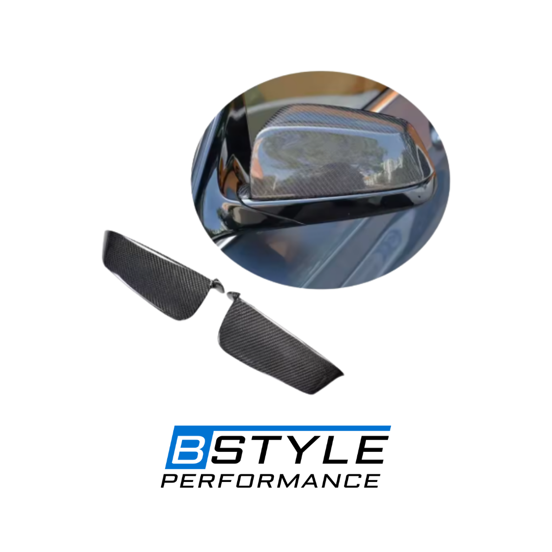 BMW 5 6 7 Series F01 F02 F06 F10 F12 Carbon Fiber Mirror Cover Stickers