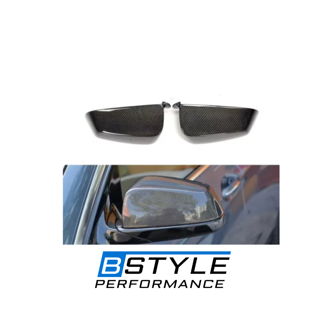 BMW 5 6 7 Series F01 F02 F06 F10 F12 Carbon Fiber Mirror Cover Stickers