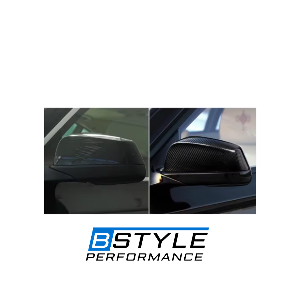 BMW 5 6 7 Series F01 F02 F06 F10 F12 Carbon Fiber Mirror Cover Stickers