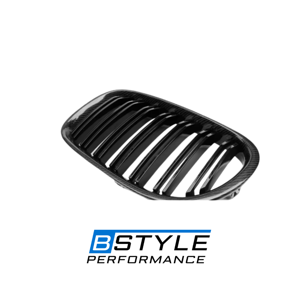 BMW 7 Series F01 F02 F03 Carbon Fiber Front Kidney Grille Set