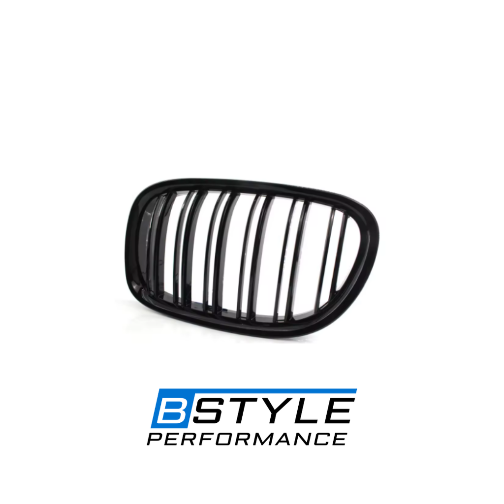 BMW 7 Series F01 F02 Gloss Black Front Kidney Grille Set