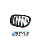 BMW 7 Series F01 F02 Gloss Black Front Kidney Grille Set