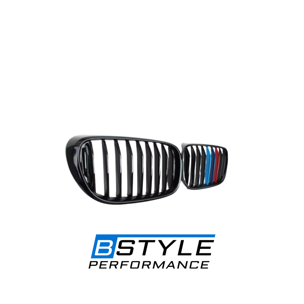 BMW 7 Series G11 G12 Gloss Black Single Slat Front Mesh Grille