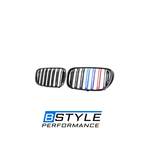BMW 7 Series G11 G12 Gloss Black Single Slat Front Mesh Grille