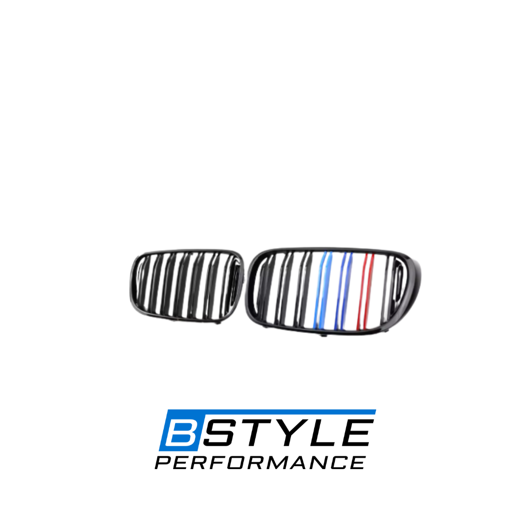 BMW 7 Series G11 G12 Gloss Black Single Slat Front Mesh Grille