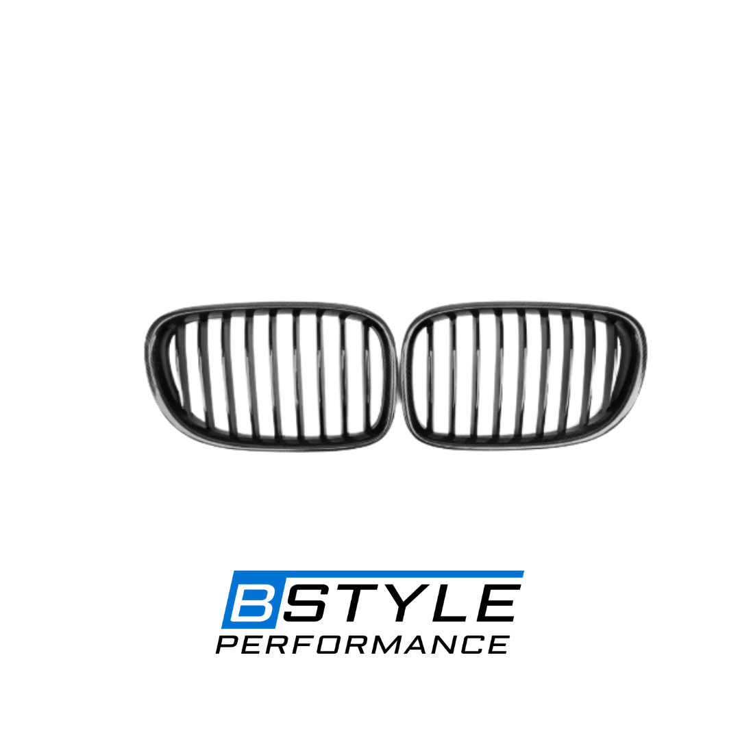 BMW 7 Series F01 F02 F03 Carbon Fiber Front Kidney Grille Set