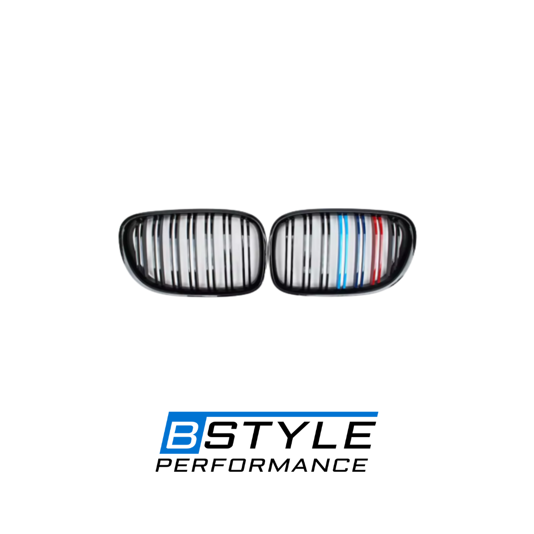 BMW 7 Series F01 F02 F03 Gloss Black M-Color Front Kidney Grille