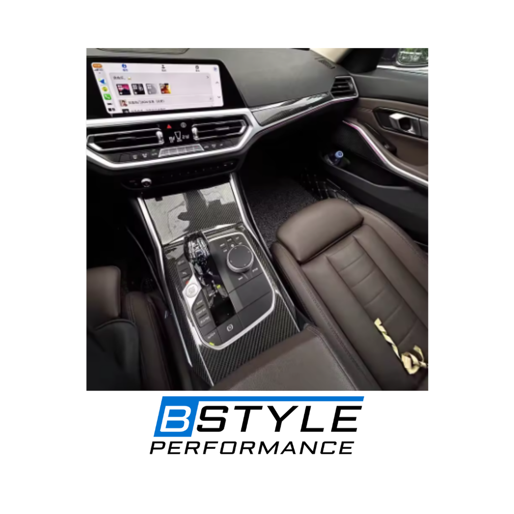 BMW G20 (PRE LCI) 7-Piece Dry Carbon Fiber Interior Trim Kit – Center Console, Dash, AC Vent, Gear Panel