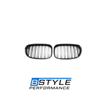 BMW 7 Series F01 F02 Gloss Black Front Kidney Grille Set
