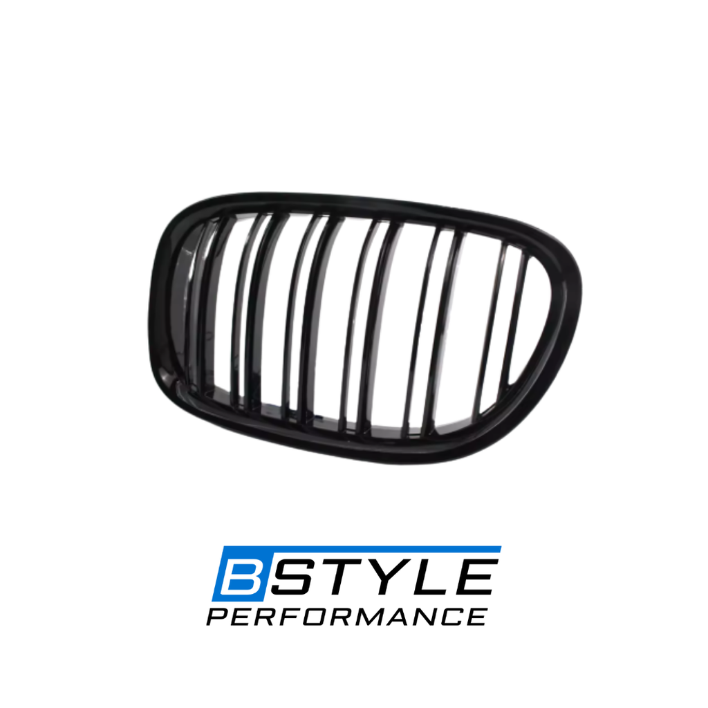 BMW 7 Series F01 F02 Gloss Black Front Kidney Grille Set